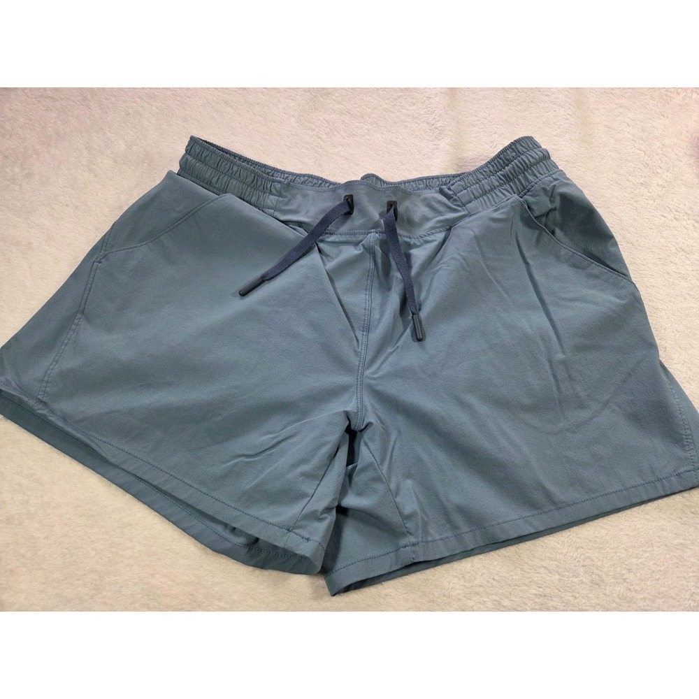Backcountry Mens Small Hybrid Shorts Teal Elastic Waist Outdoor
